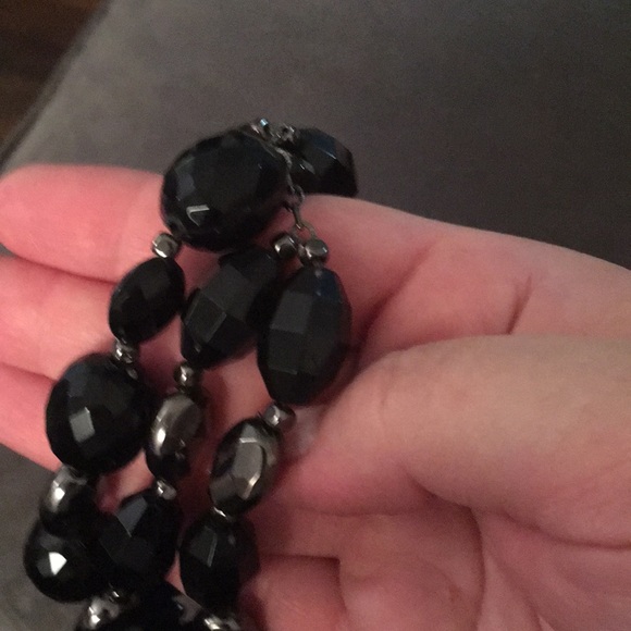 Double stranded stretchy beaded bracelet - Picture 3 of 3